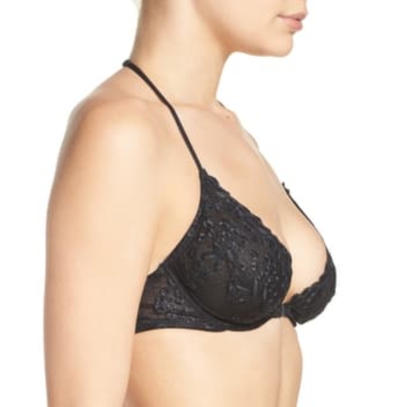 Last 2! FP Aphrodite T-Back Underwire Bra Black - Picture 7 of 16